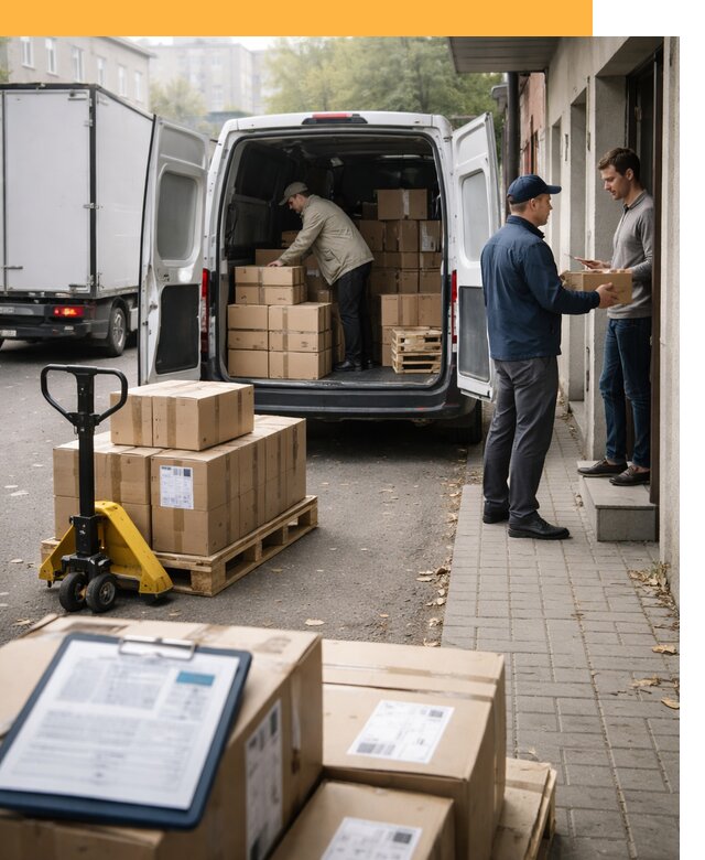 Доставка грузов от двери до двери с таможней от 45585 руб.