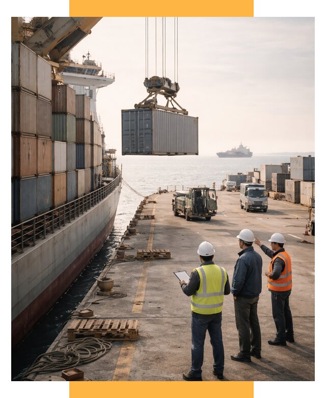 Морские перевозки грузов по миру от 45585 р. | СетСервис-Нбс