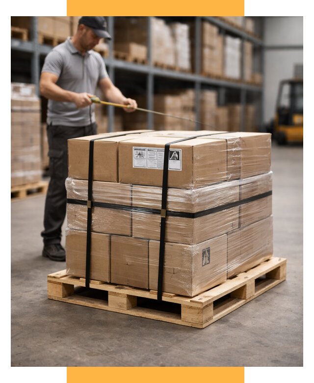 Упаковка и паллетирование грузов от 3546 р. | СетСервис-Нбс