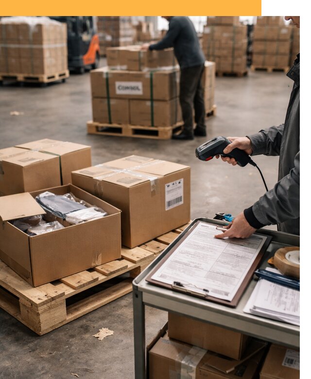 Сборные грузы из Китая: доставка, склад и таможня от 18234