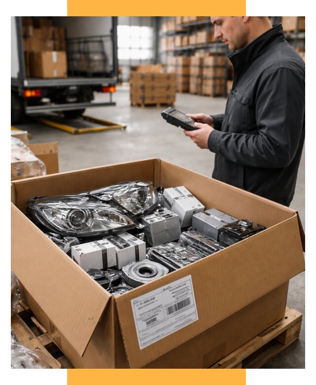 Доставка автозапчастей из Европы под ключ от 12663 р. | СетСервис-Нбс