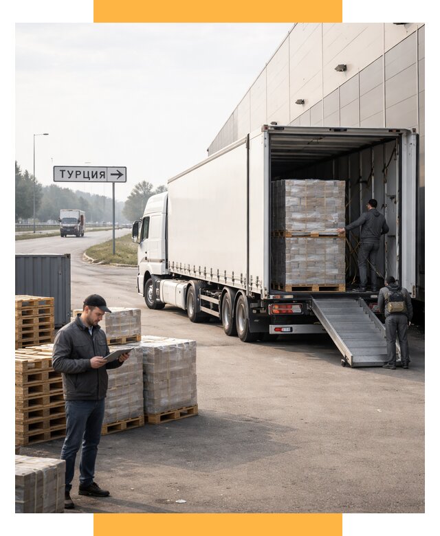 Автоперевозки и доставка фурой из Турции от 121560 р. | СетСервис-Нбс