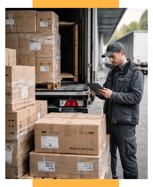 Доставка грузов из Германии от 45585 р. быстро - СетСервис-Нбс