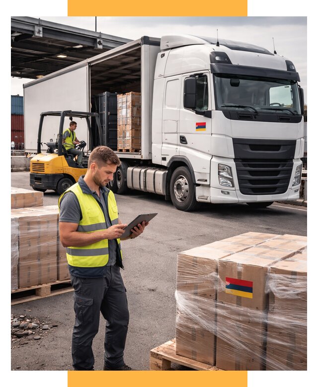 Автоперевозки из Армении от 96235 р. — услуги СетСервис-Нбс