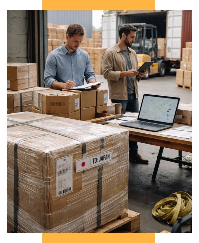 Доставка грузов в Японию от 25325 р., логистика СетСервис-Нбс