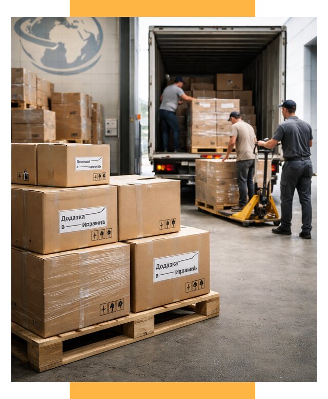 Доставка грузов в Израиль и экспорт от 45585 р. СетСервис-Нбс