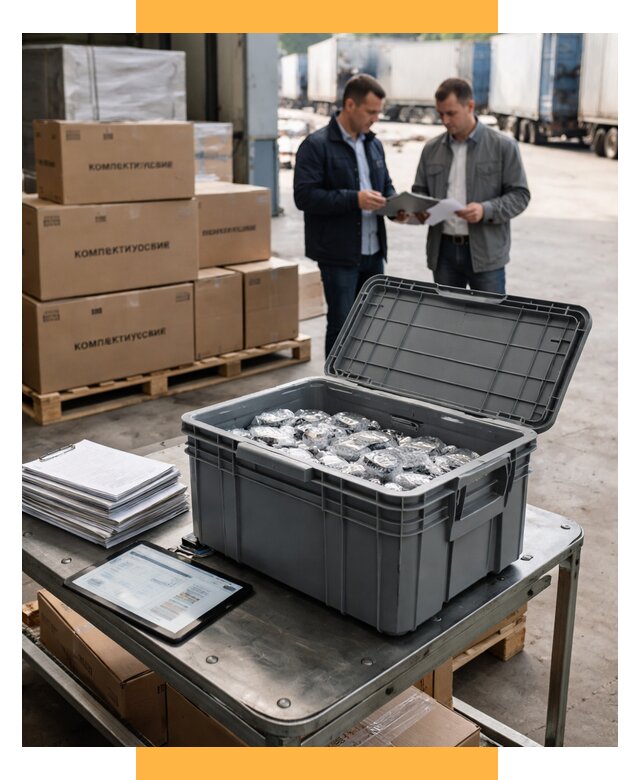 Перевозка комплектующих из Китая от 6585 р. | СетСервис-Нбс