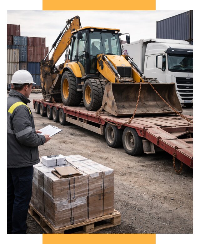 Международная перевозка спецтехники от 45585 р., СетСервис-Нбс