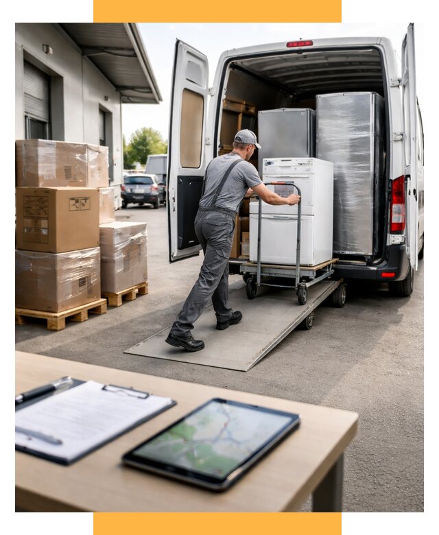 Перевозка бытовой техники от 6585 р. - логистика СетСервис-Нбс