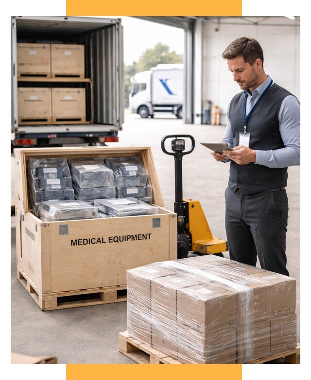 Перевозка медицинского оборудования от 15195 р. в СетСервис-Нбс