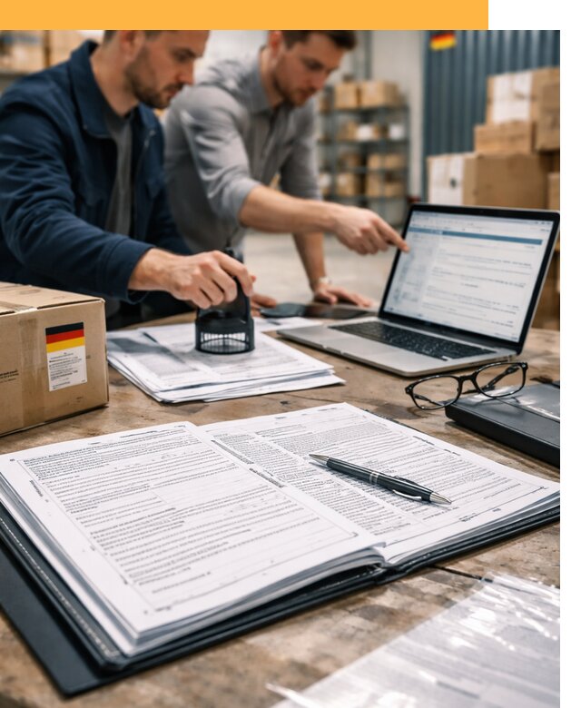 Таможенное оформление грузов из Германии от 9117 руб.