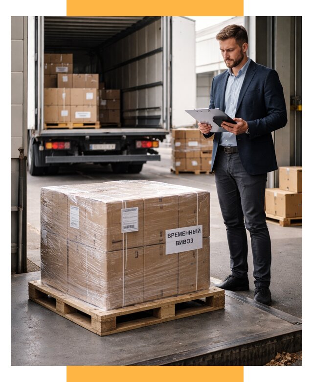 Временный вывоз товаров под ключ от 8104 р. | СетСервис-Нбс