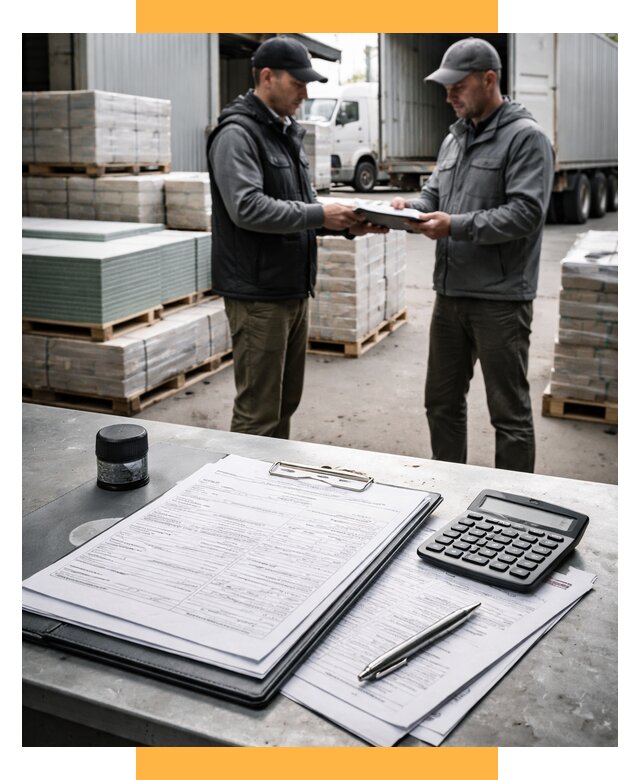 Таможенное оформление стройматериалов от 8611 р. | СетСервис-Нбс